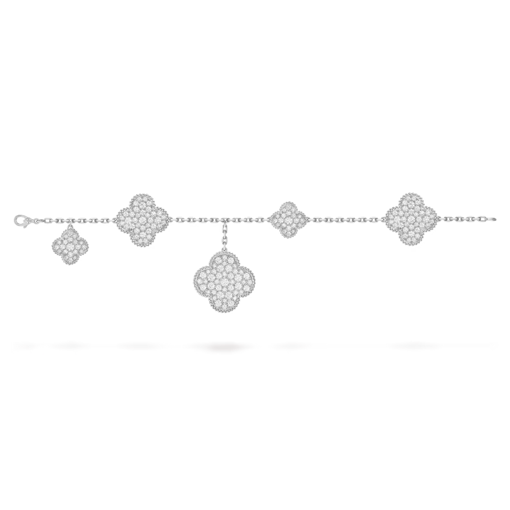 Magic Alhambra bracelet, 5 motifs