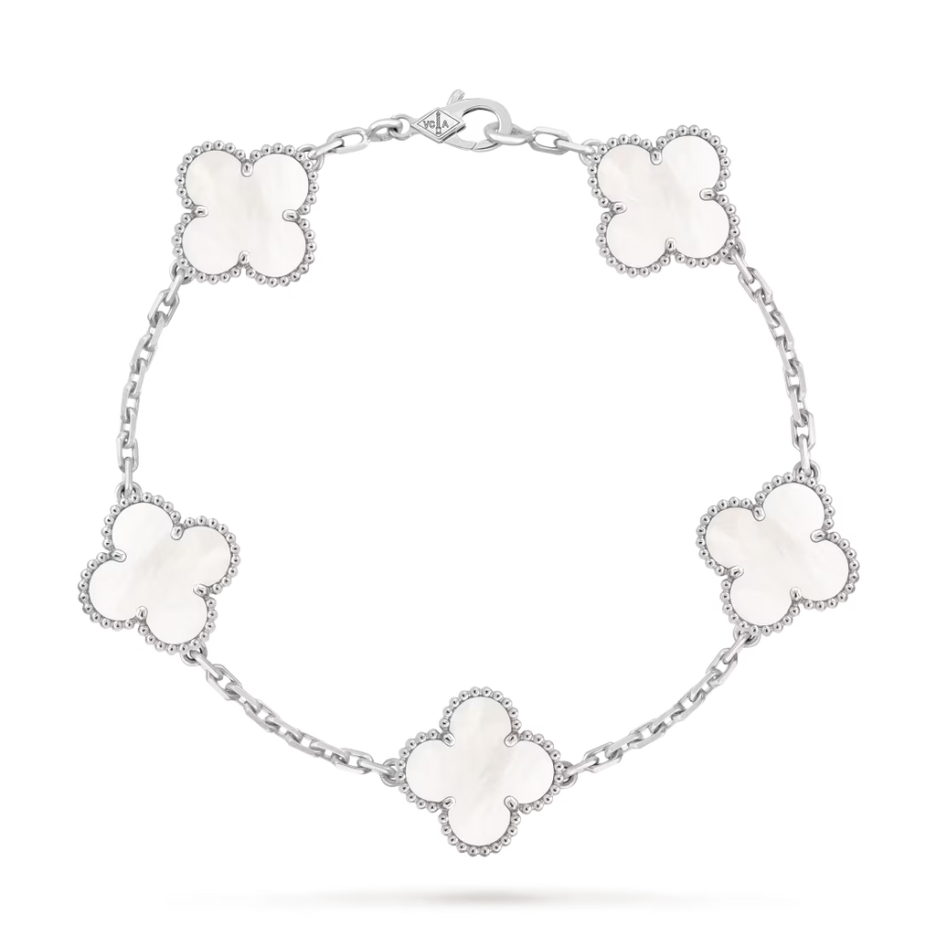 Vintage Alhambra bracelet, 5 motifs