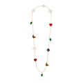 Lucky Alhambra long necklace, 12 motifs