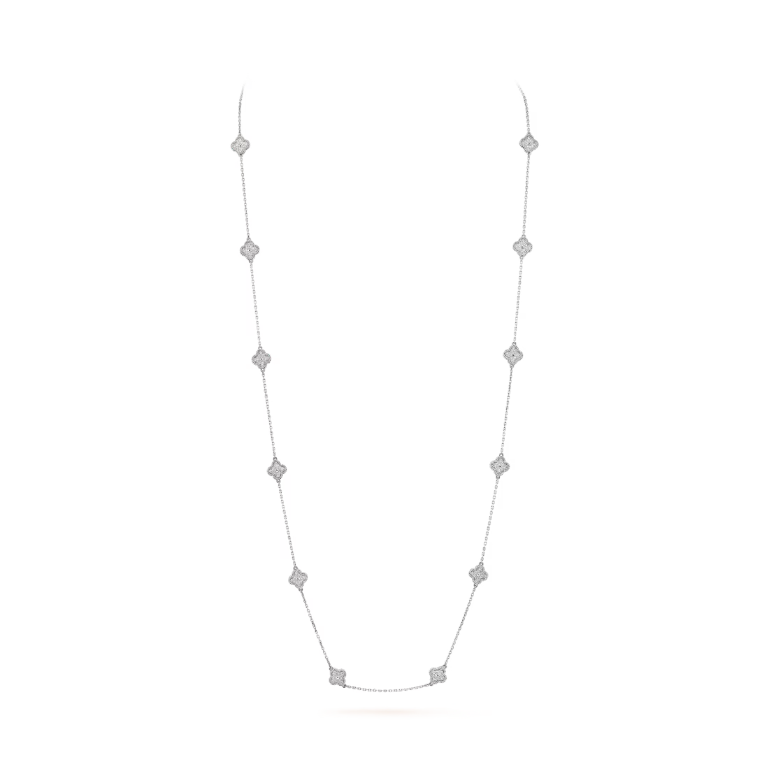 Sweet Alhambra long necklace, 16 motifs