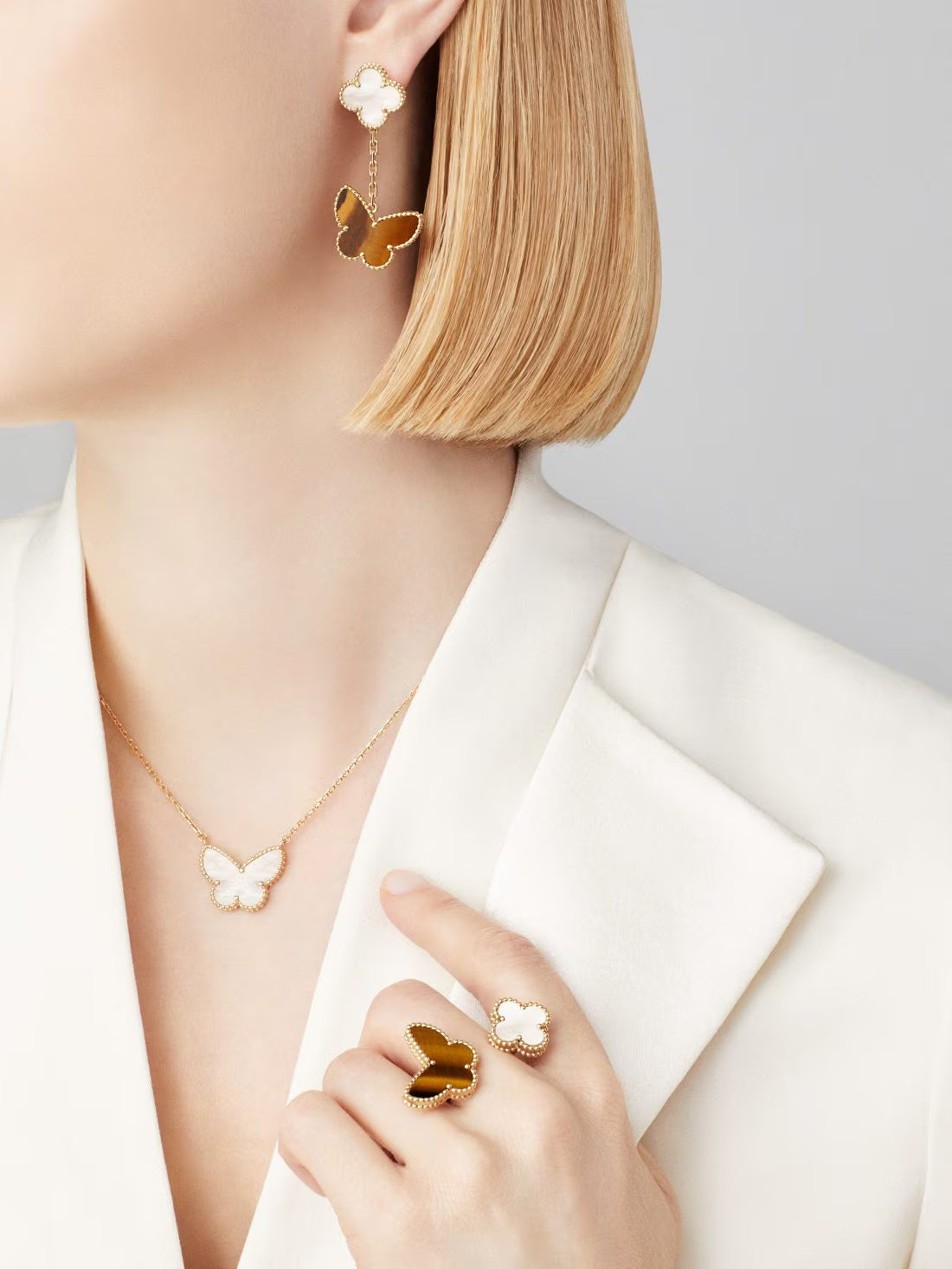 Lucky Alhambra butterfly pendant