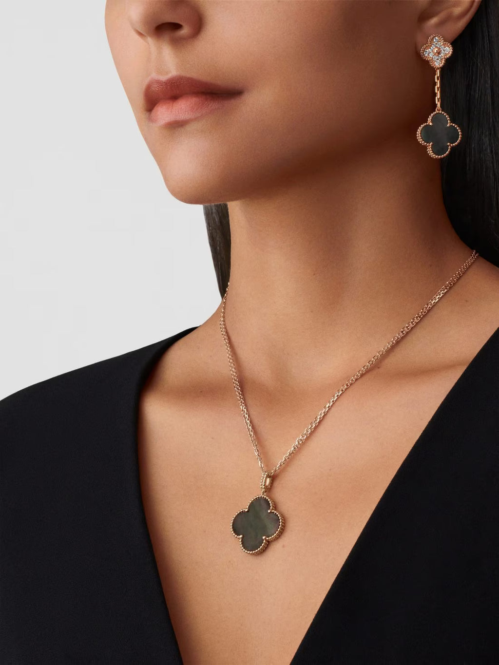 Magic Alhambra long necklace, 1 motif