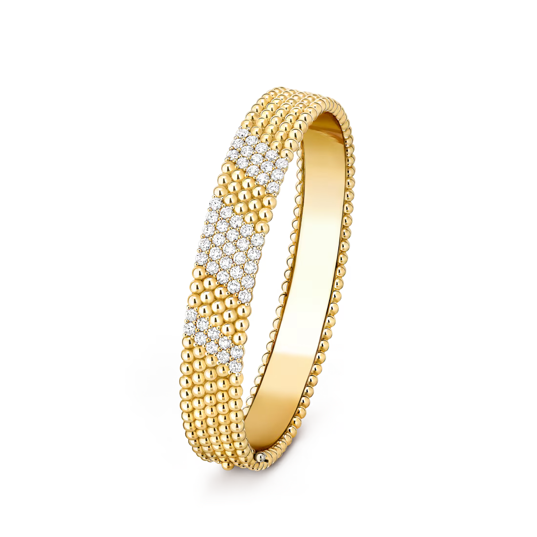 Perlée bracelet, 5 rows, medium model