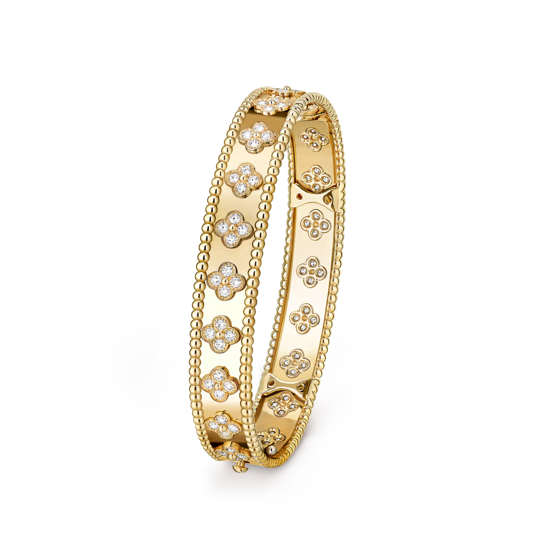Perlée clovers bracelet, medium model