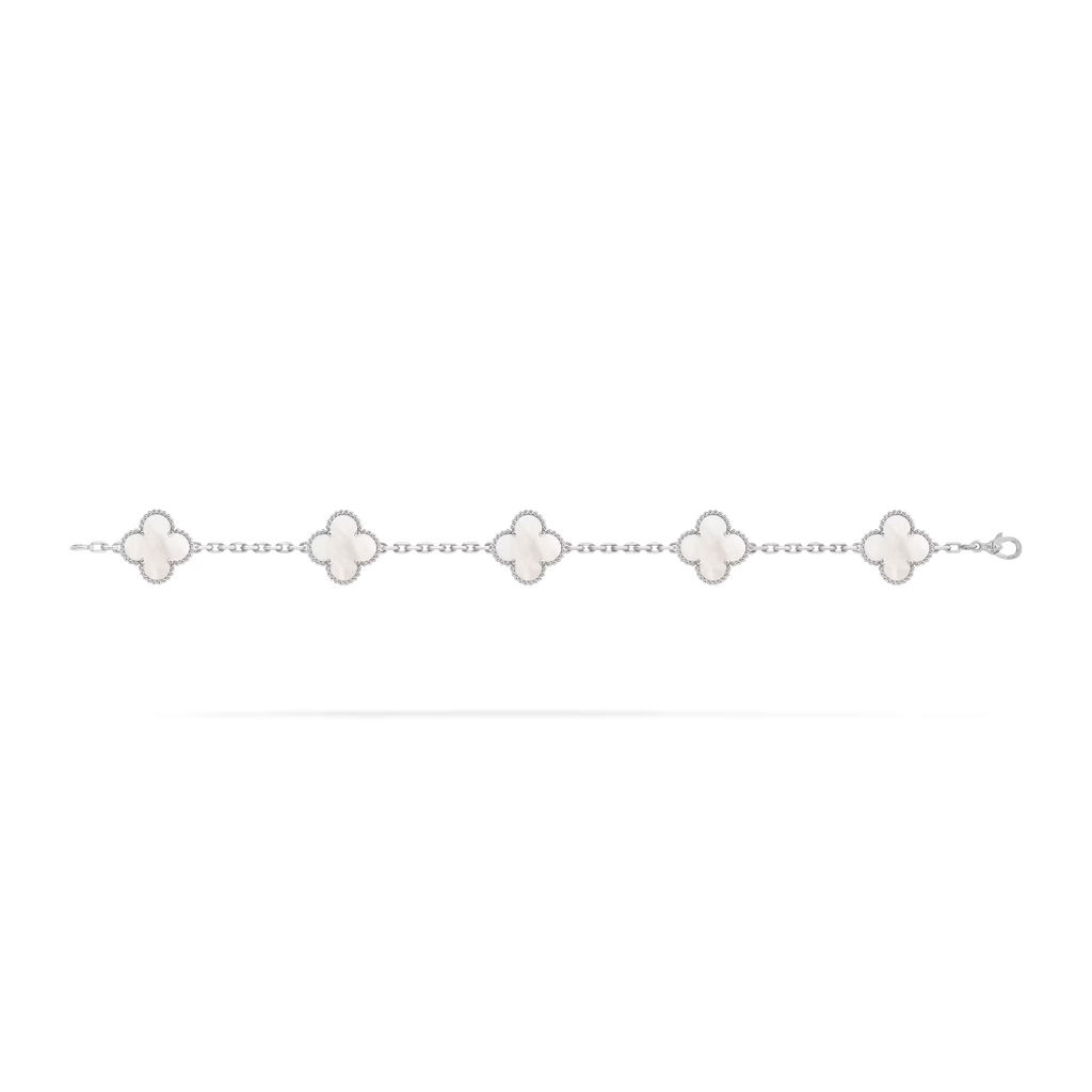 Vintage Alhambra bracelet, 5 motifs
