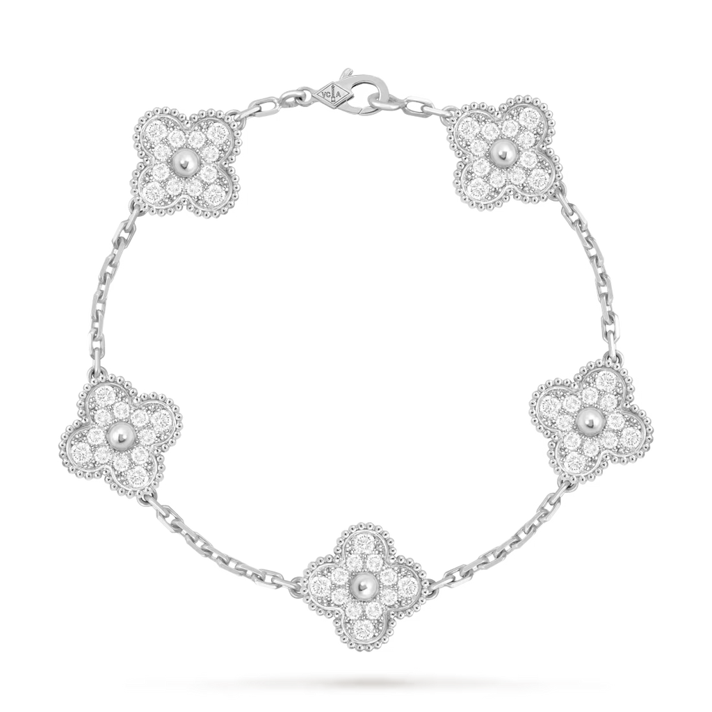 Vintage Alhambra bracelet, 5 motifs