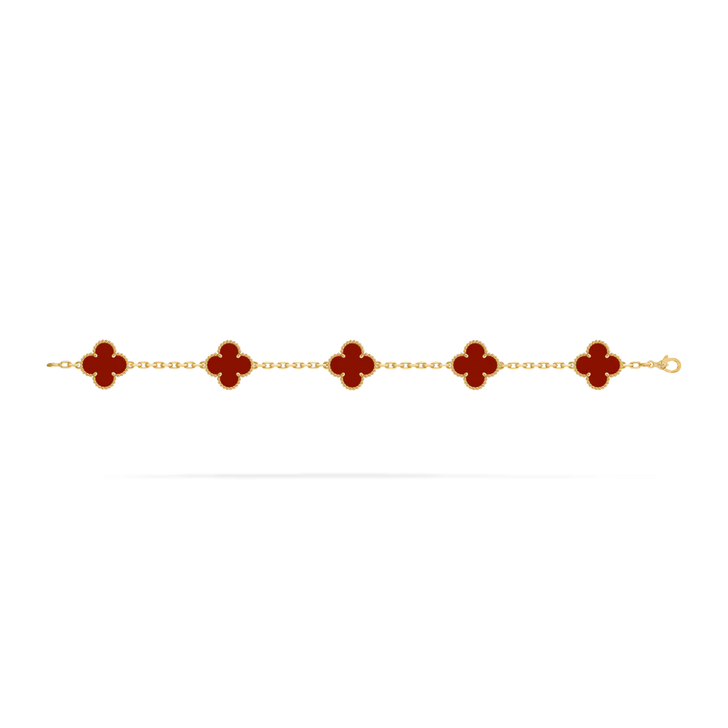 Vintage Alhambra bracelet, 5 motifs