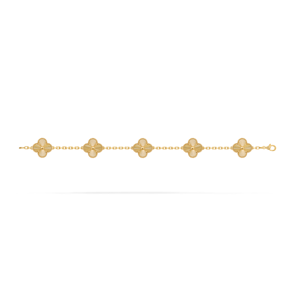 Vintage Alhambra bracelet, 5 motifs