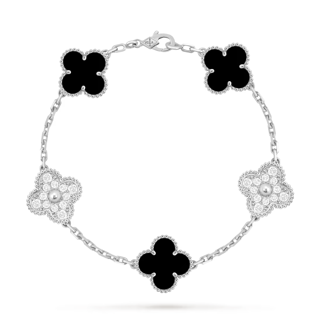 Vintage Alhambra bracelet, 5 motifs