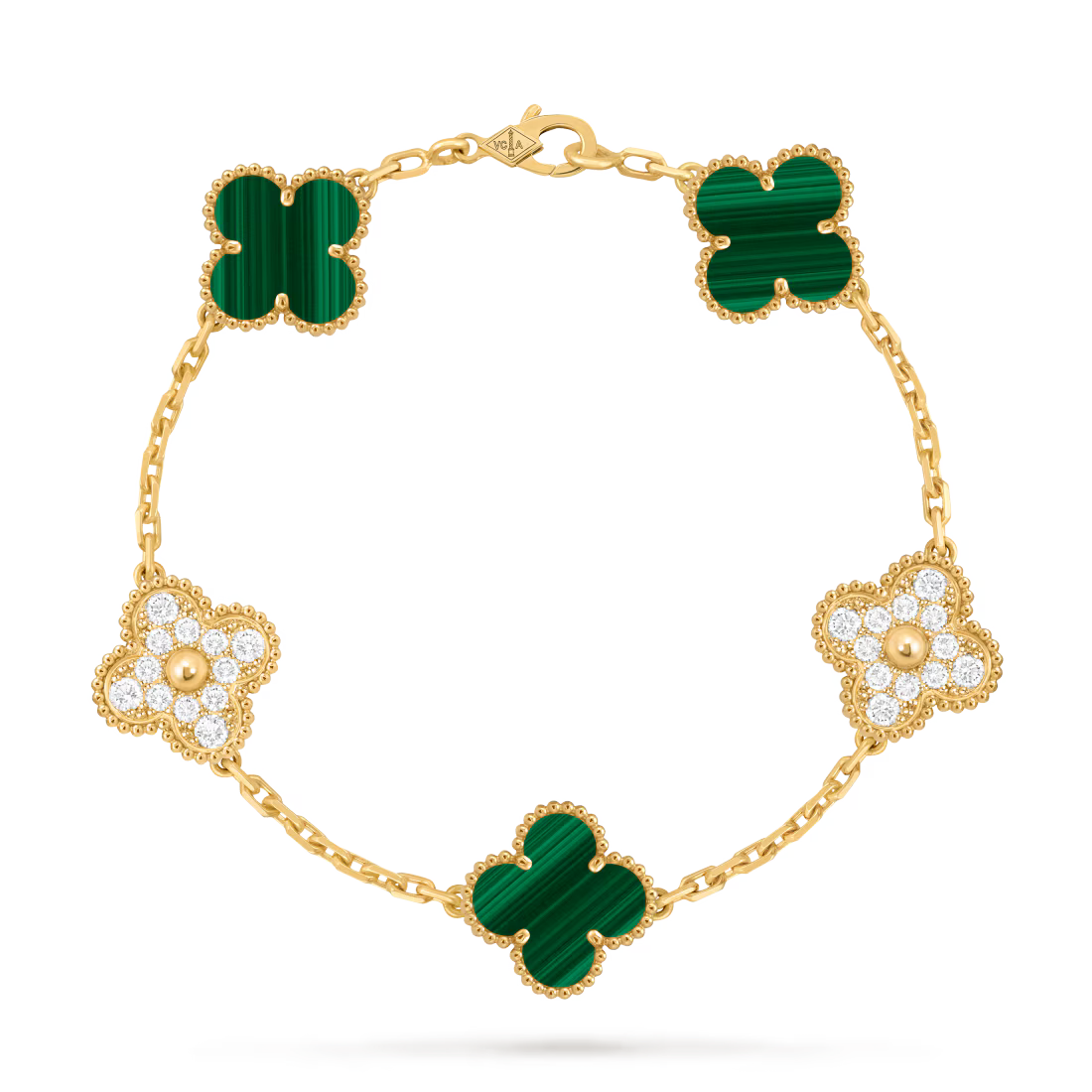 Vintage Alhambra bracelet, 5 motifs