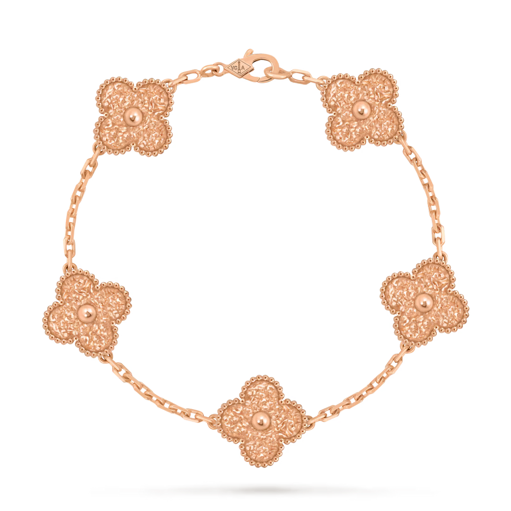 Vintage Alhambra bracelet, 5 motifs