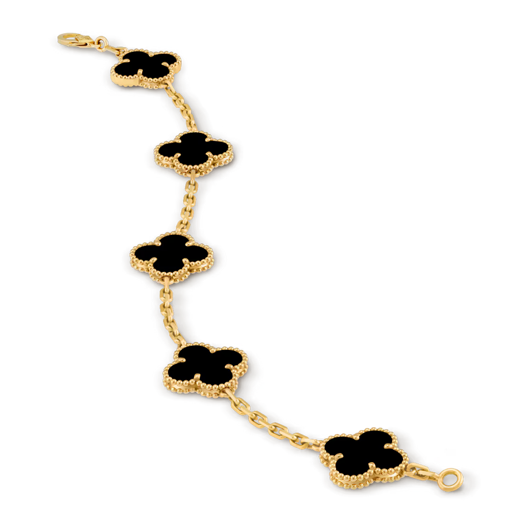 Vintage Alhambra bracelet, 5 motifs