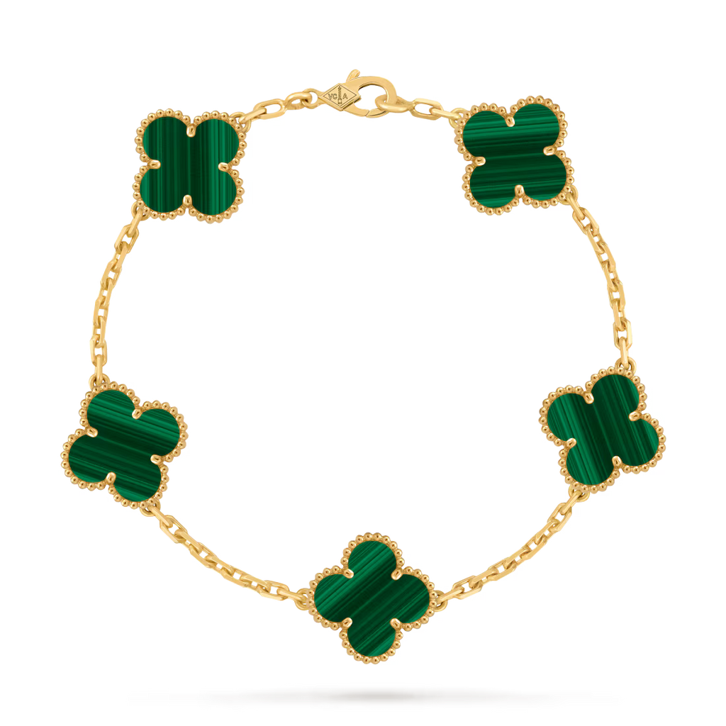Vintage Alhambra bracelet, 5 motifs