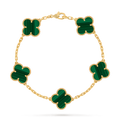 Vintage Alhambra bracelet, 5 motifs