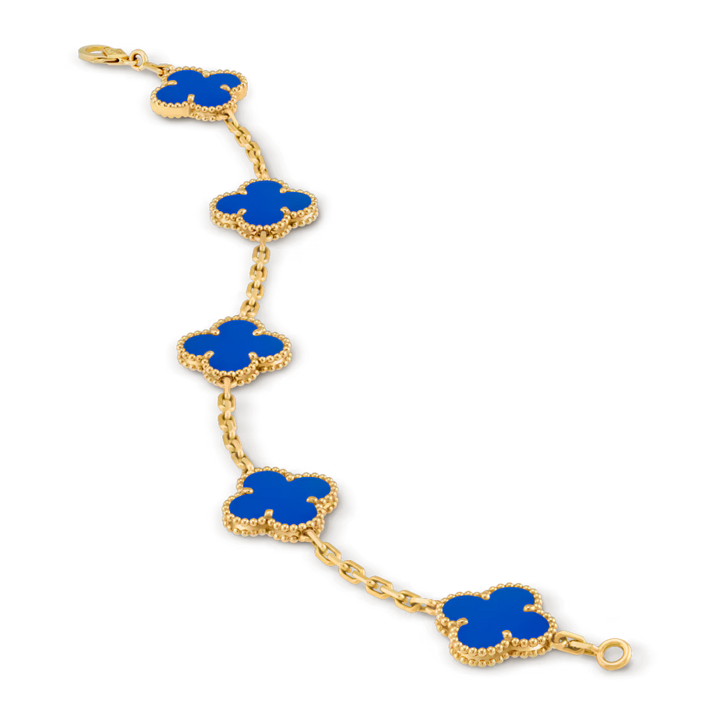 Vintage Alhambra bracelet, 5 motifs