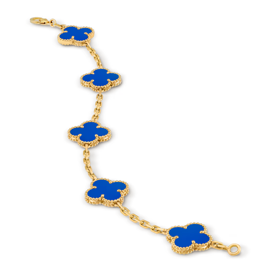 Vintage Alhambra bracelet, 5 motifs