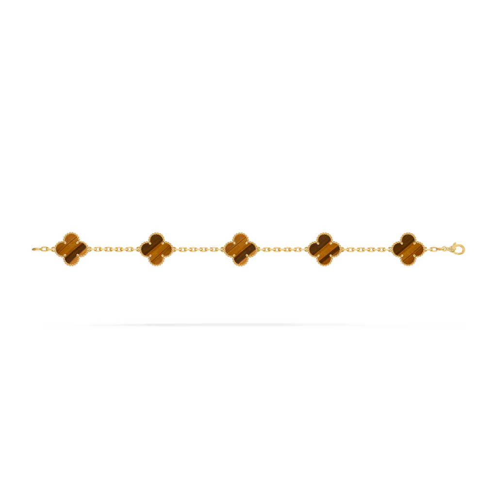 Vintage Alhambra bracelet, 5 motifs