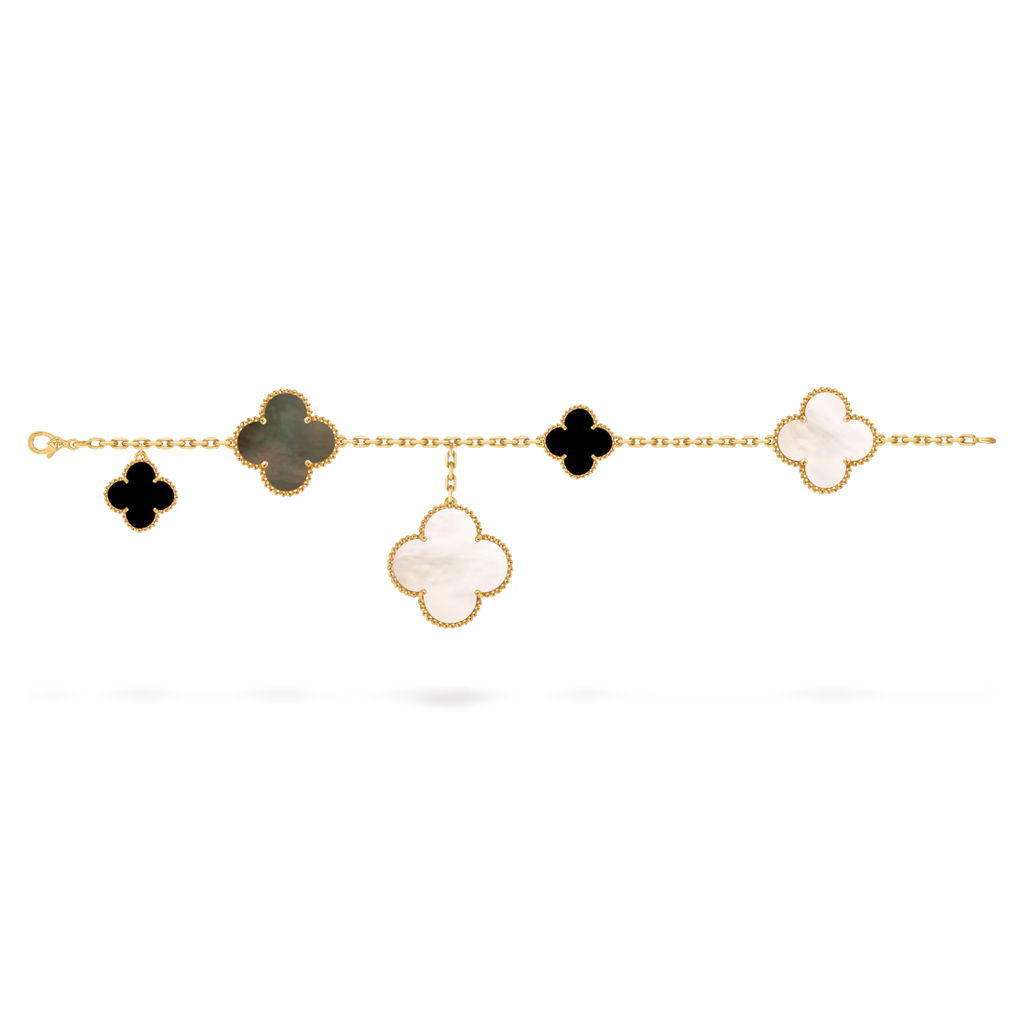 Magic Alhambra bracelet, 5 motifs
