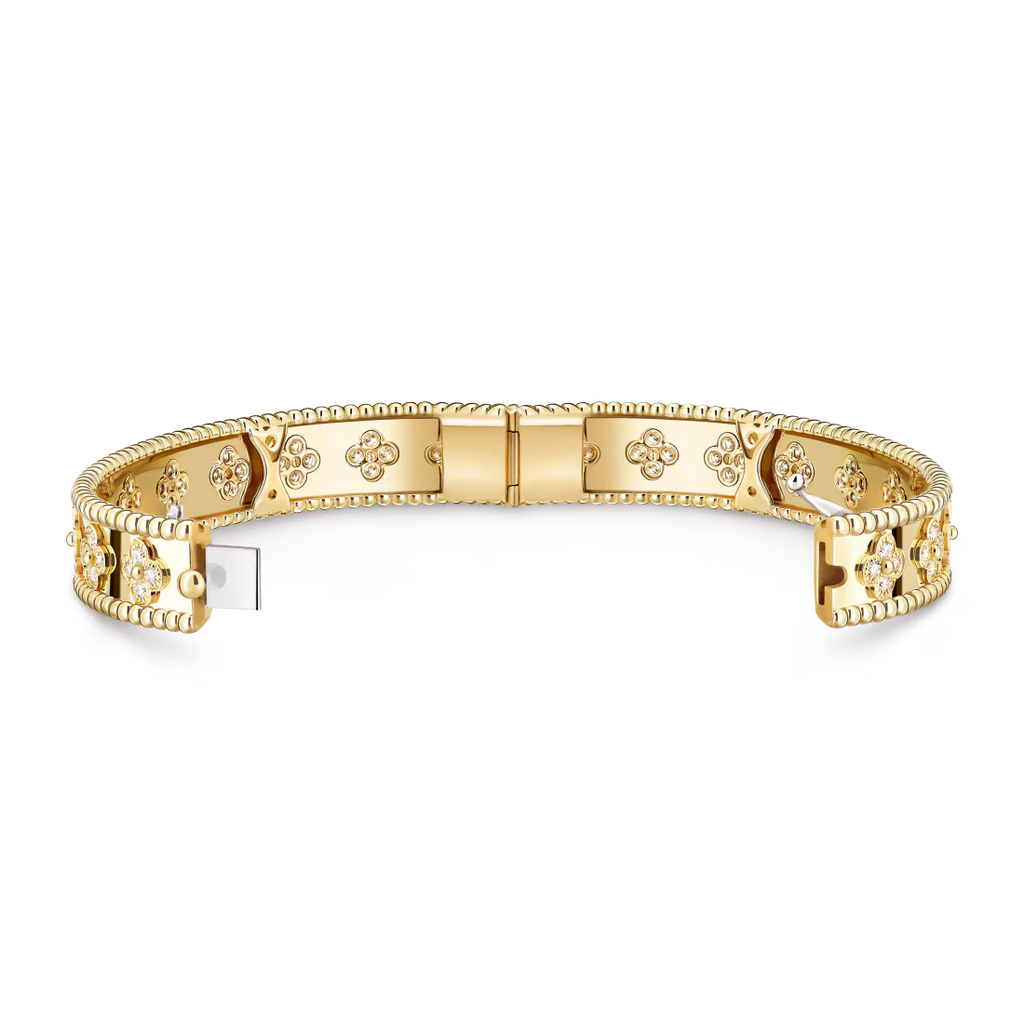 Perlée clovers bracelet, medium model