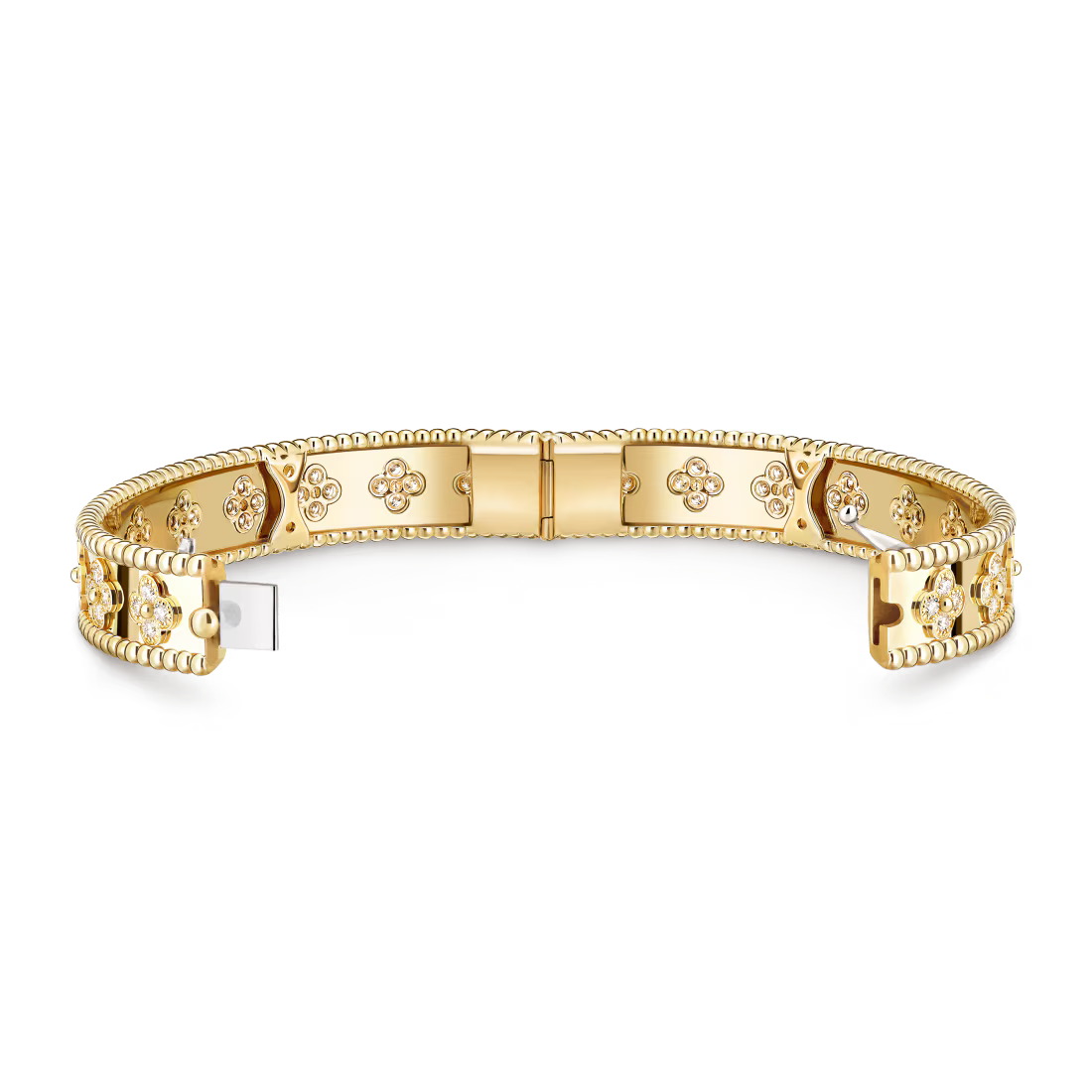 Perlée clovers bracelet, medium model