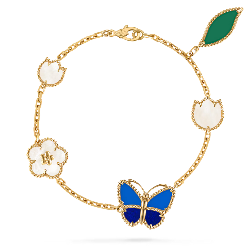 Lucky Spring Butterfly bracelet, 5 motifs
