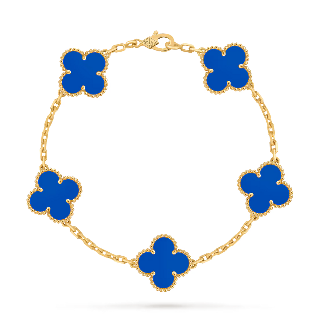 Vintage Alhambra bracelet, 5 motifs