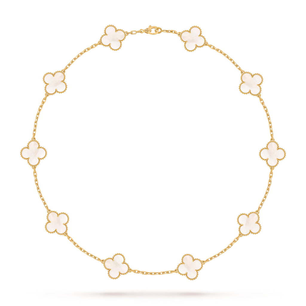 Vintage Alhambra necklace, 10 motifs