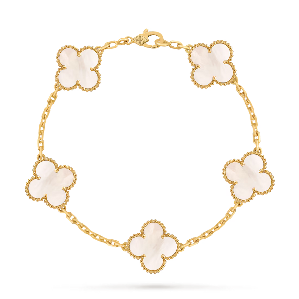 Vintage Alhambra bracelet, 5 motifs