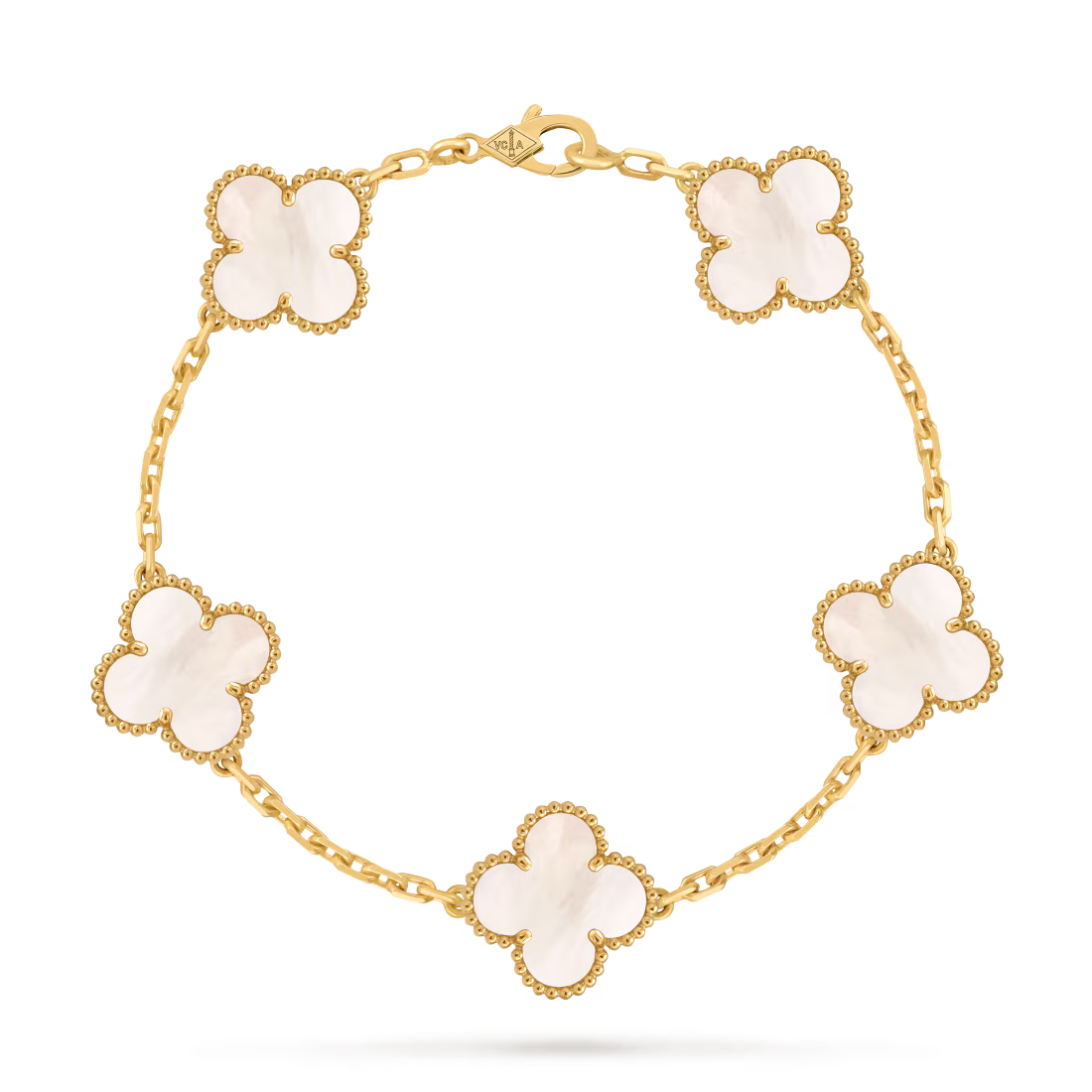 Vintage Alhambra bracelet, 5 motifs