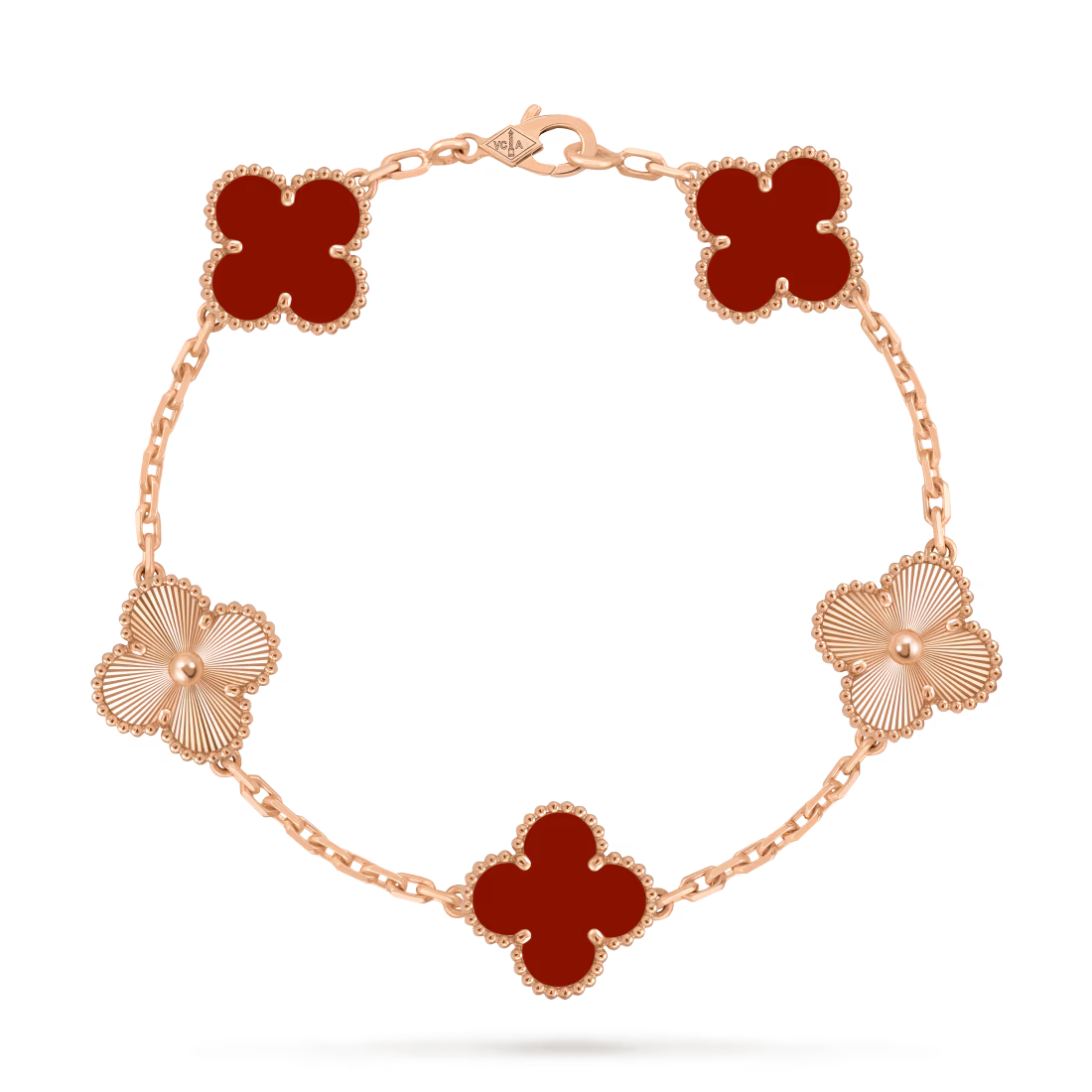 Vintage Alhambra bracelet, 5 motifs