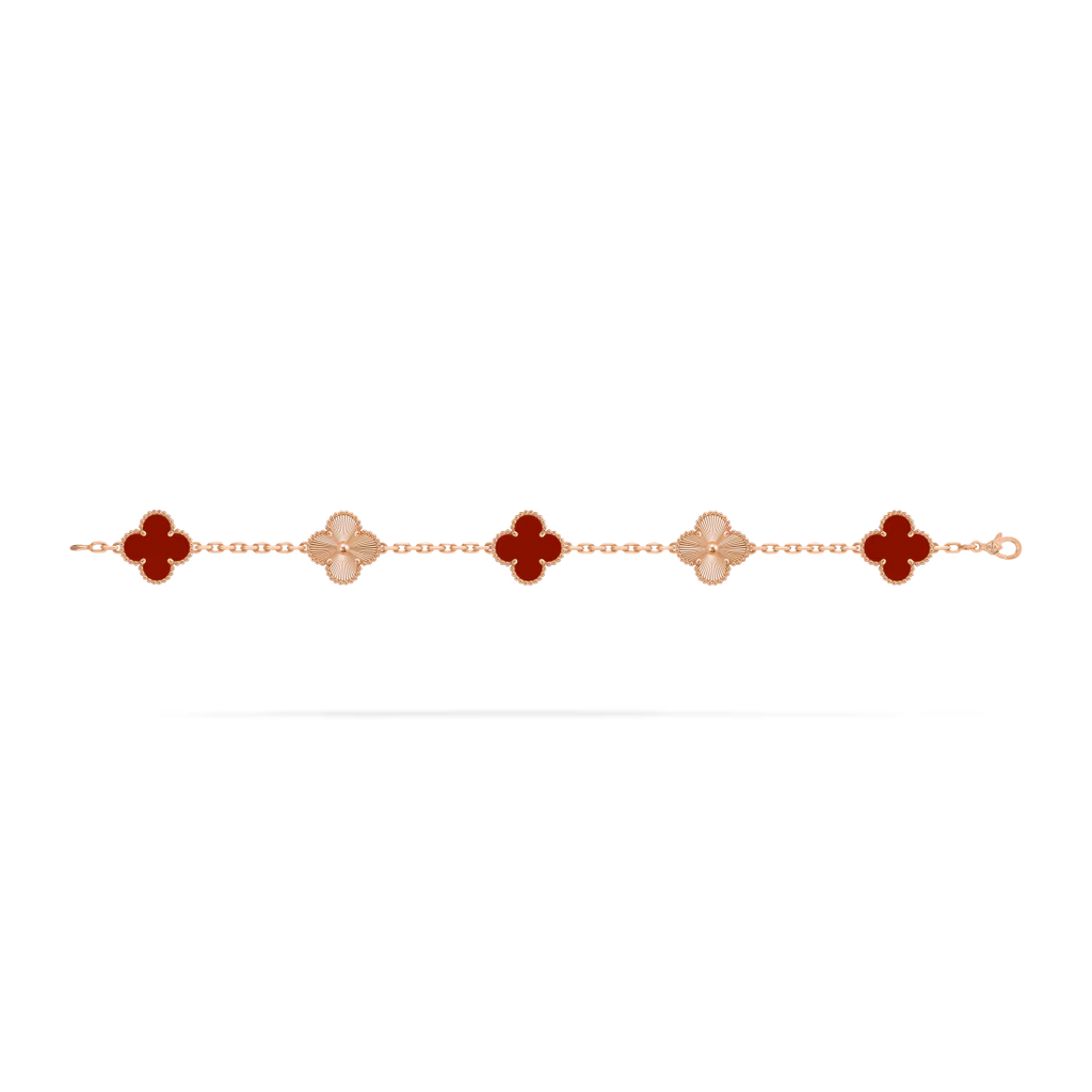 Vintage Alhambra bracelet, 5 motifs