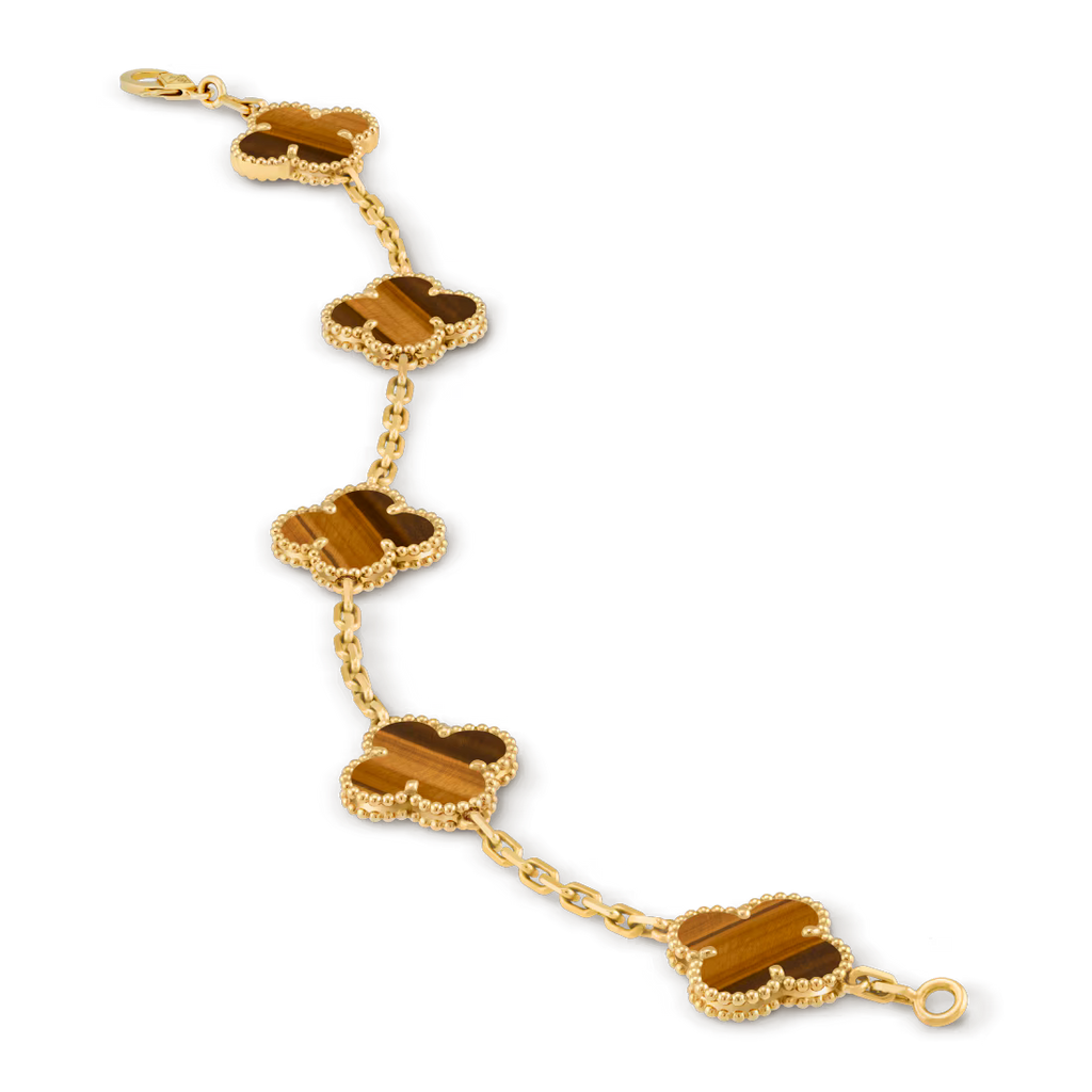 Vintage Alhambra bracelet, 5 motifs