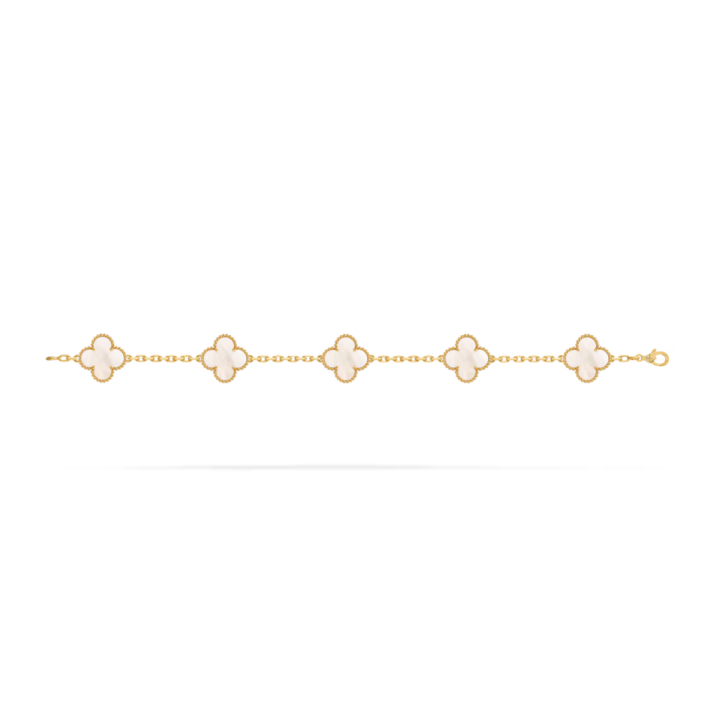 Vintage Alhambra bracelet, 5 motifs