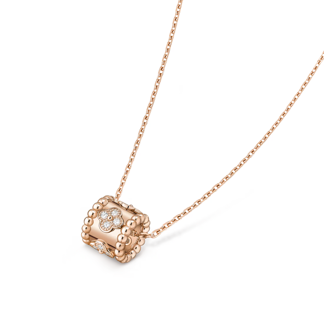 Perlée clovers pendant
