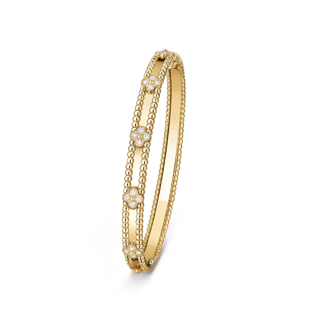 Perlée sweet clovers bracelet, medium model