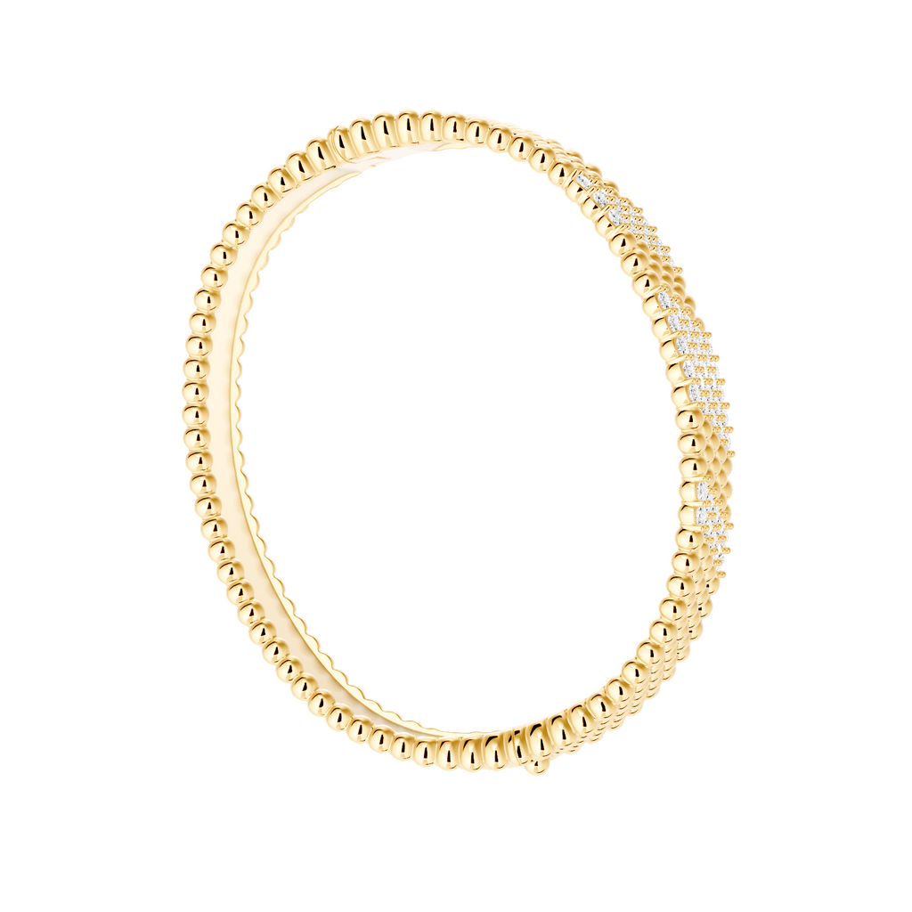 Perlée bracelet, 5 rows, medium model