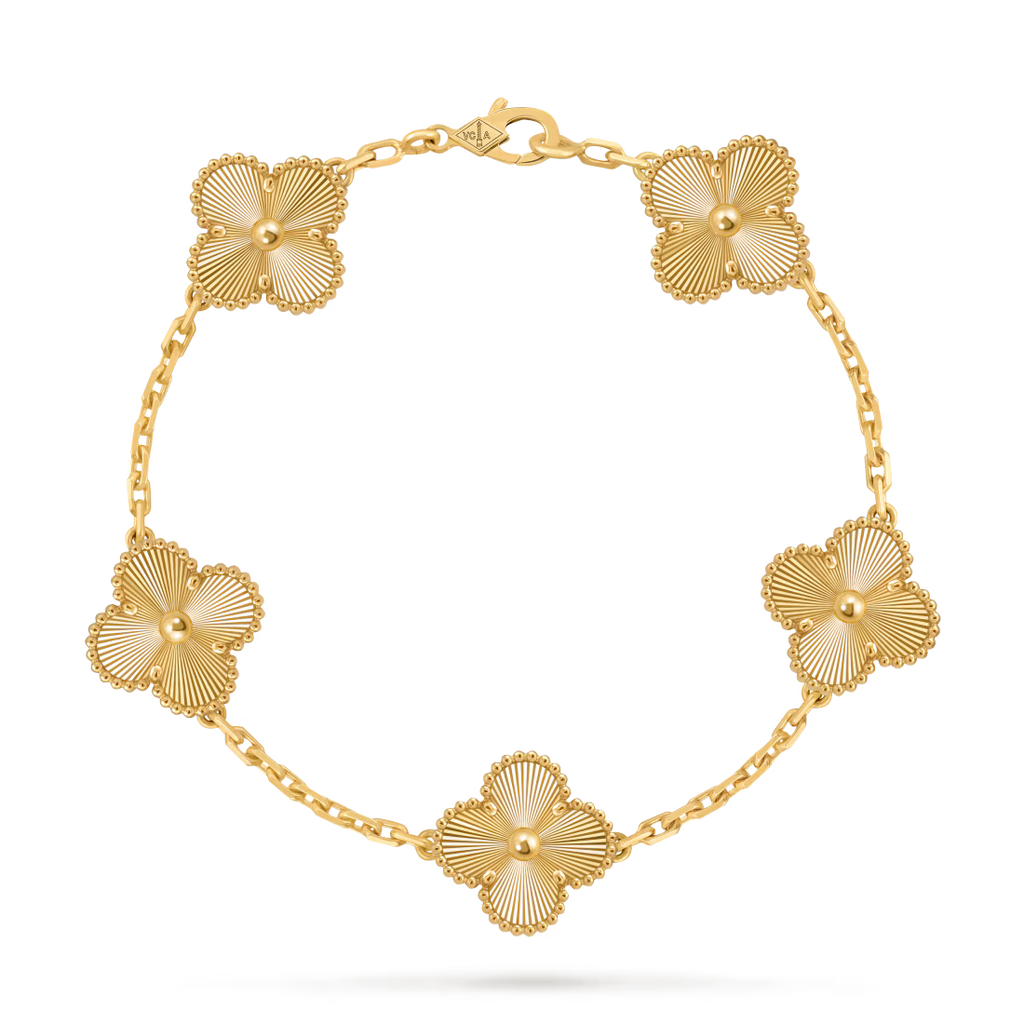 Vintage Alhambra bracelet, 5 motifs
