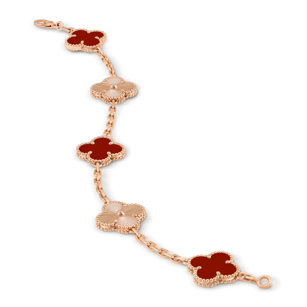 Vintage Alhambra bracelet, 5 motifs