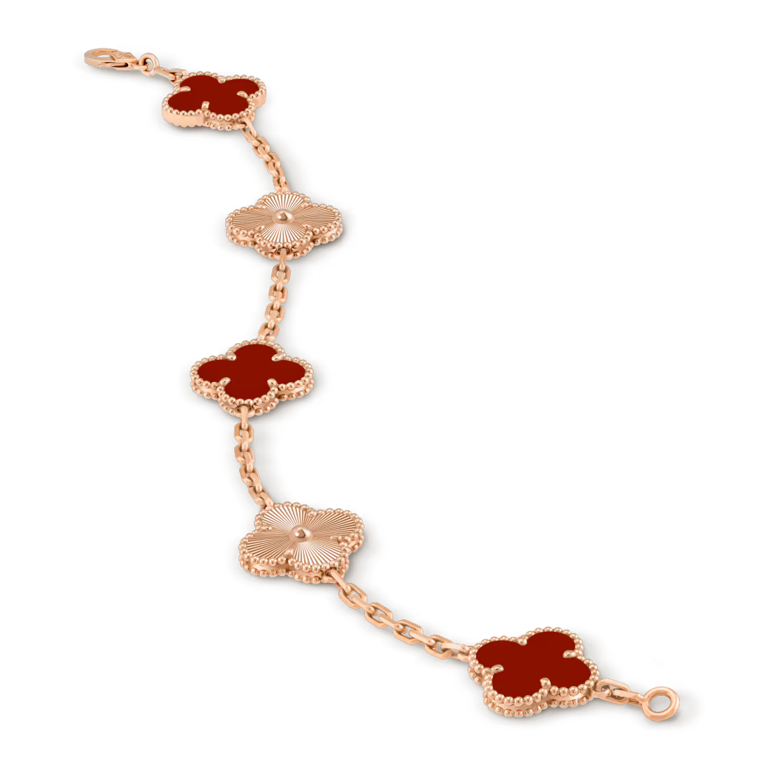 Vintage Alhambra bracelet, 5 motifs