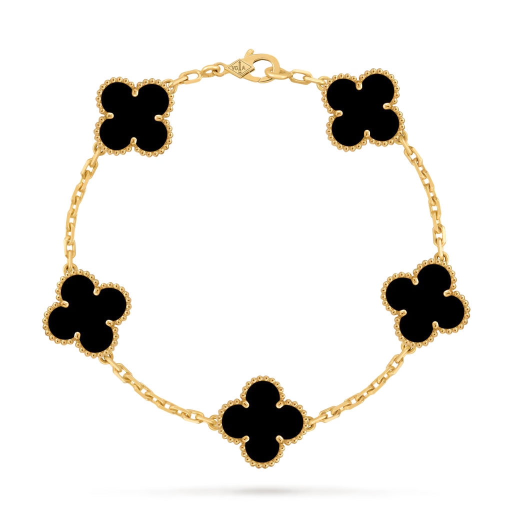 Vintage Alhambra bracelet, 5 motifs