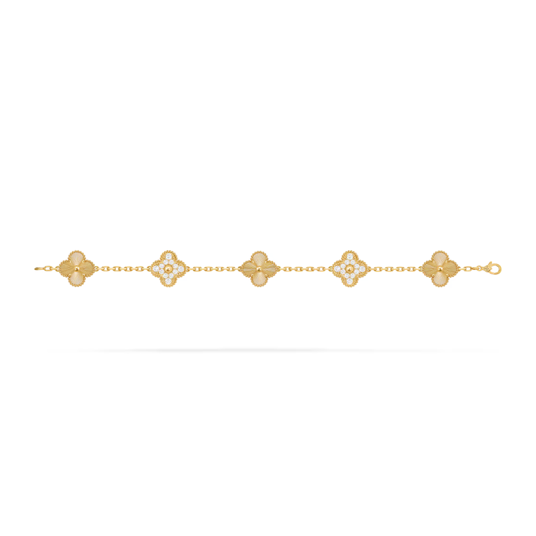 Vintage Alhambra bracelet, 5 motifs