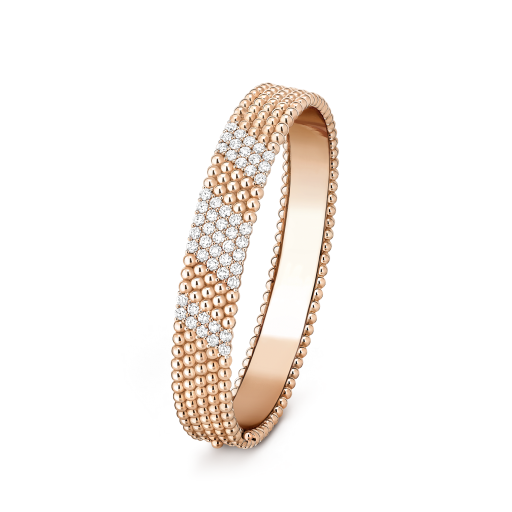 Perlée bracelet, 5 rows, medium model