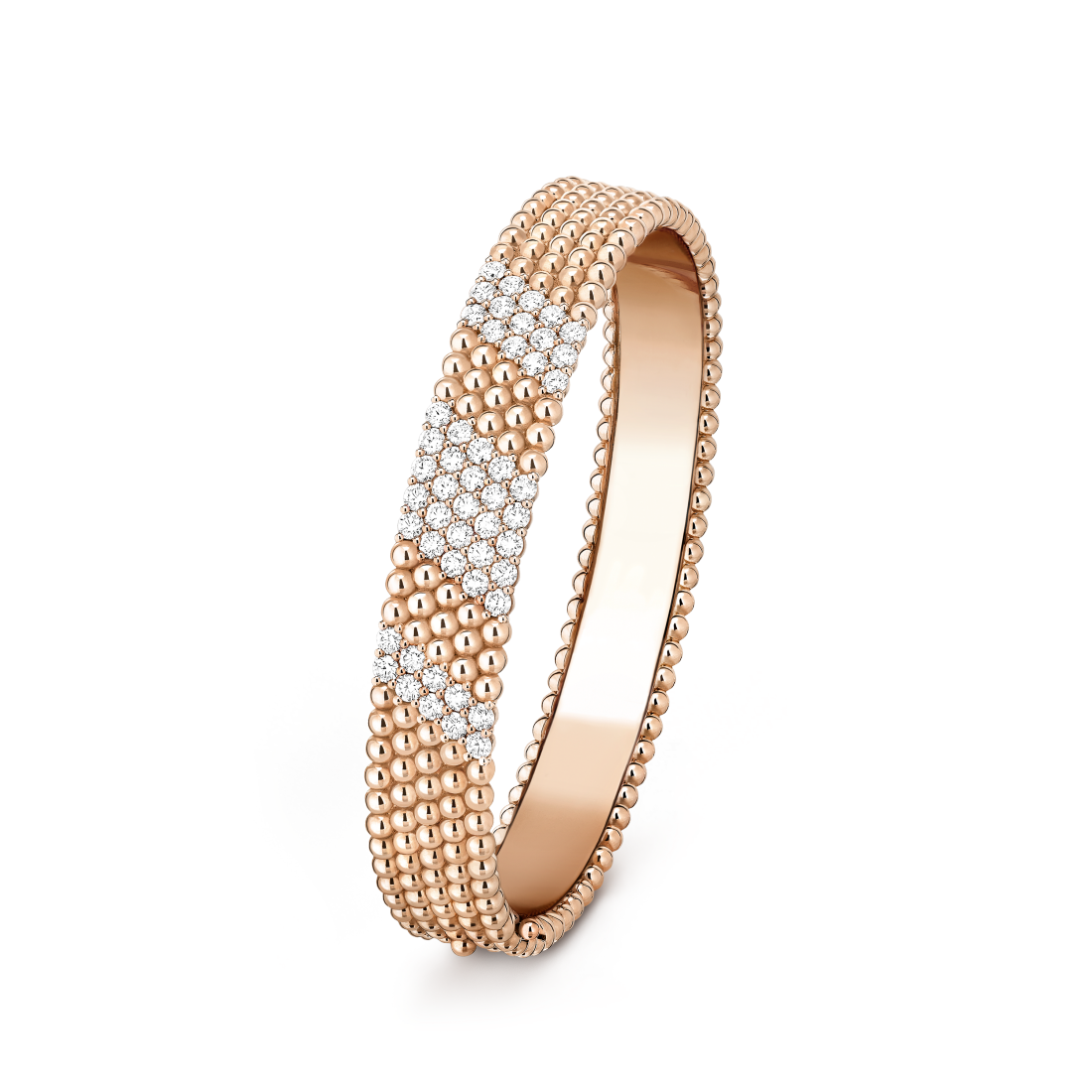 Perlée bracelet, 5 rows, medium model
