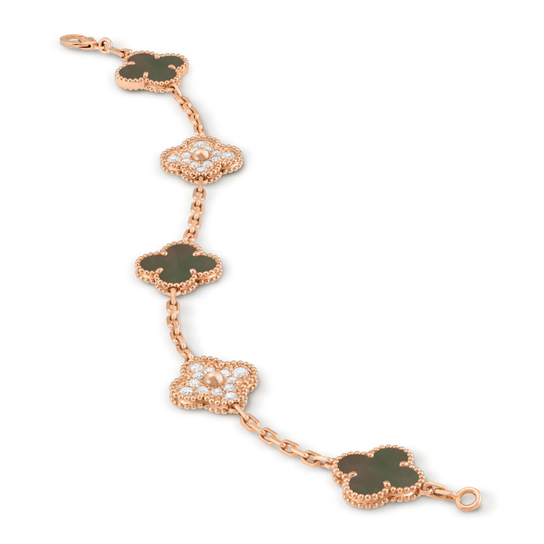 Vintage Alhambra bracelet, 5 motifs