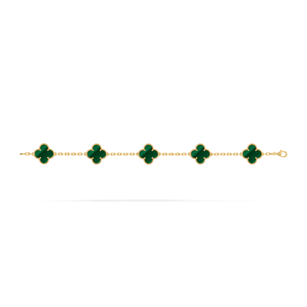 Vintage Alhambra bracelet, 5 motifs