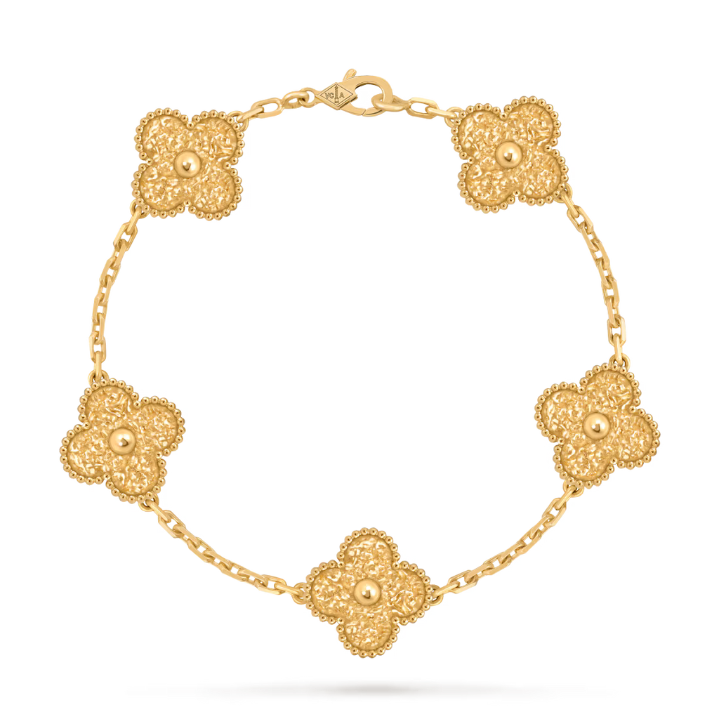 Vintage Alhambra bracelet, 5 motifs