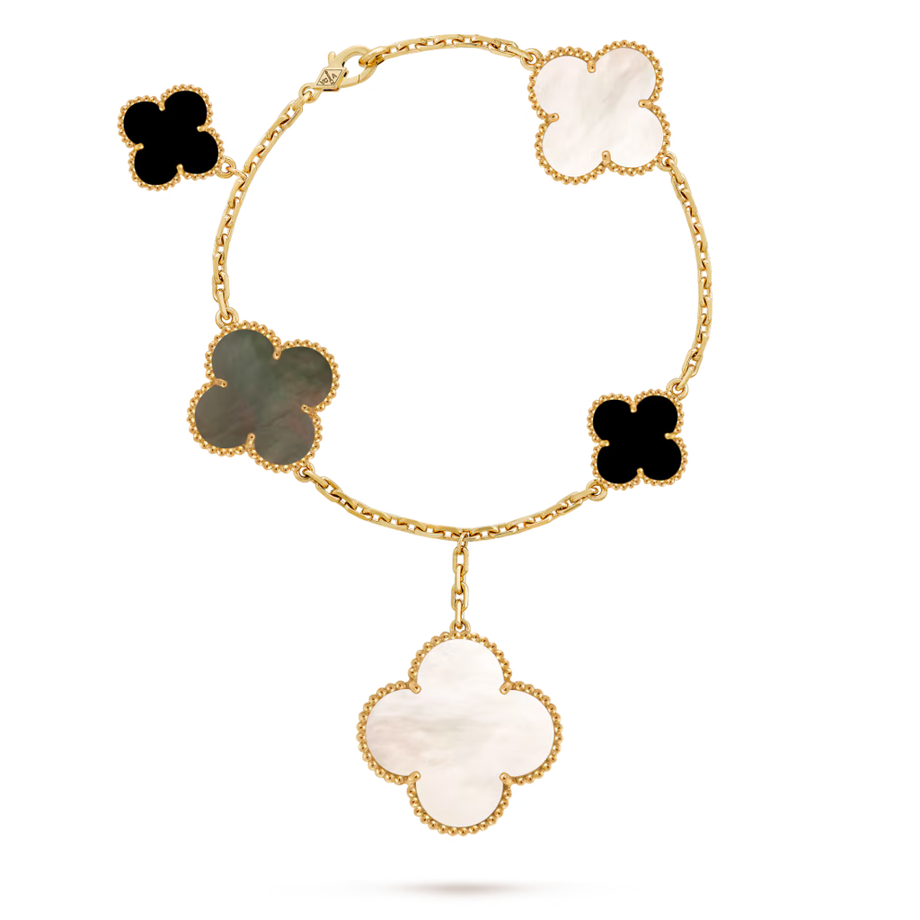 Magic Alhambra bracelet, 5 motifs