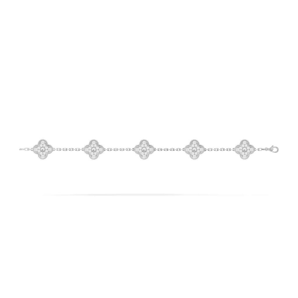 Vintage Alhambra bracelet, 5 motifs