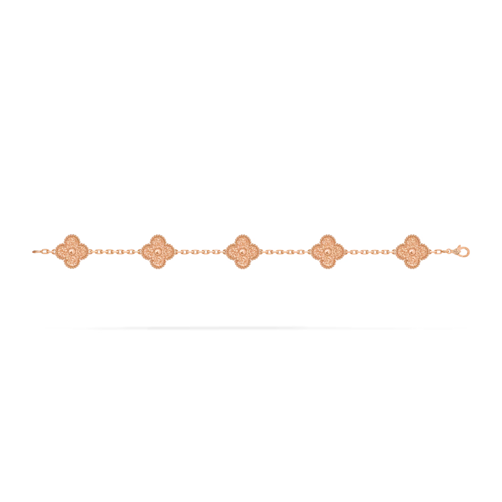 Vintage Alhambra bracelet, 5 motifs