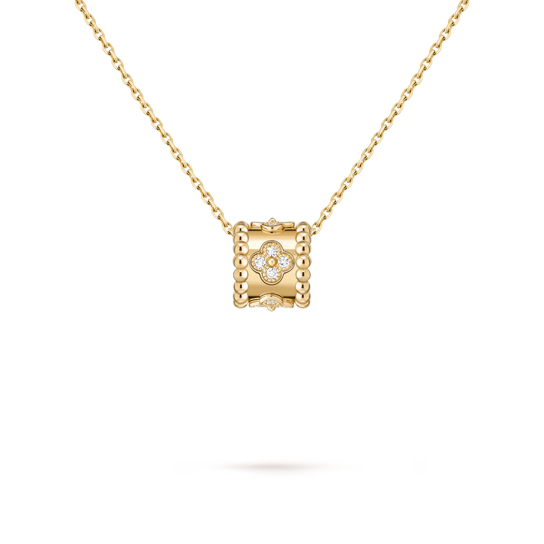 Perlée clovers pendant
